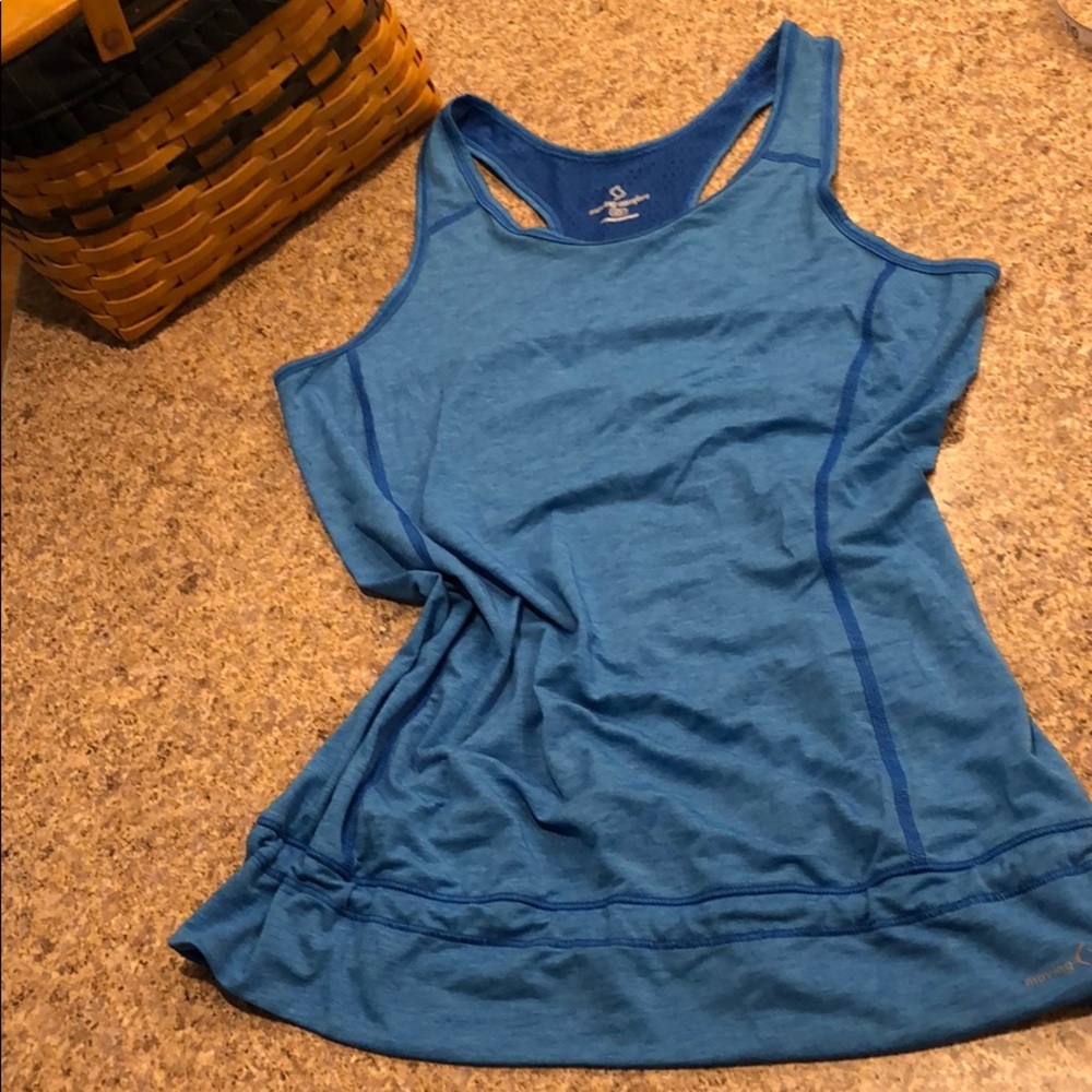 Moving Comfort Blue Active Top Size S Worn Once